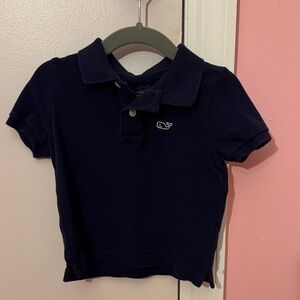 Vineyard Vines Classic Navy Polo for Kids